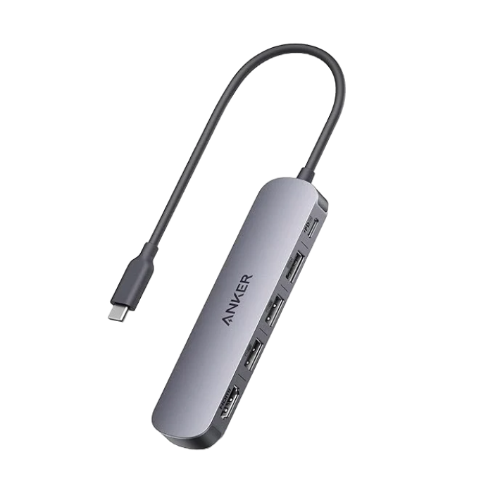 Adaptador Anker Nano USB-C Hub (7-en-1)
