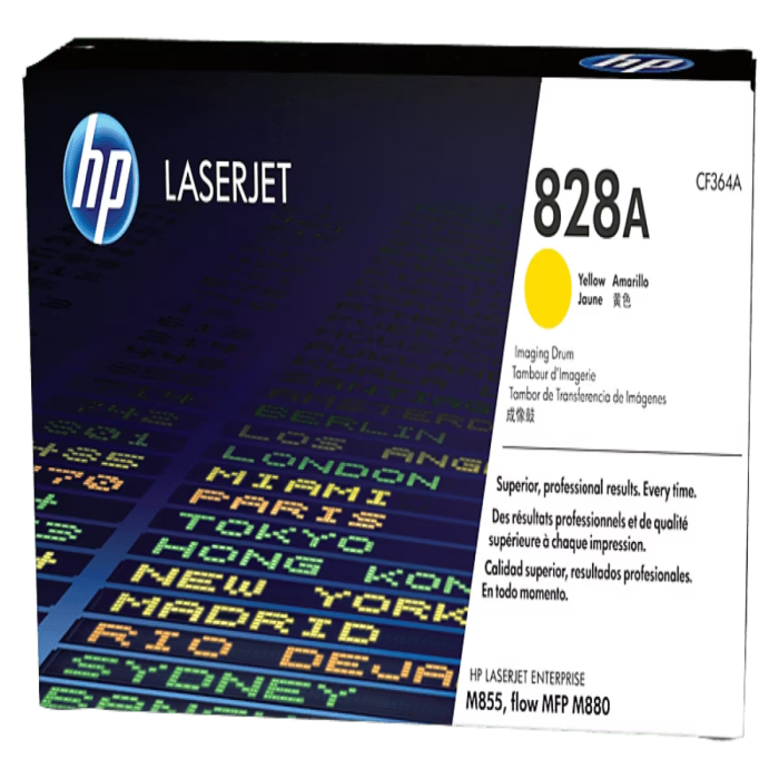 HP 828A Amarillo original kit de tambor para Color LaserJet CF364A