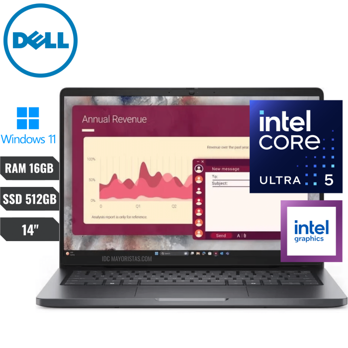 Dell Pro Notebook 14" Intel Core Ultra 5 235U /