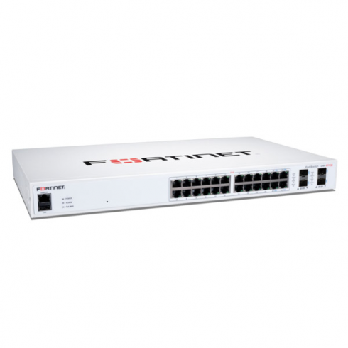 Fortinet FortiSwitch 148F-FPOE Conmutador Gestionado 48 x 10/100/1000 (PoE+) +