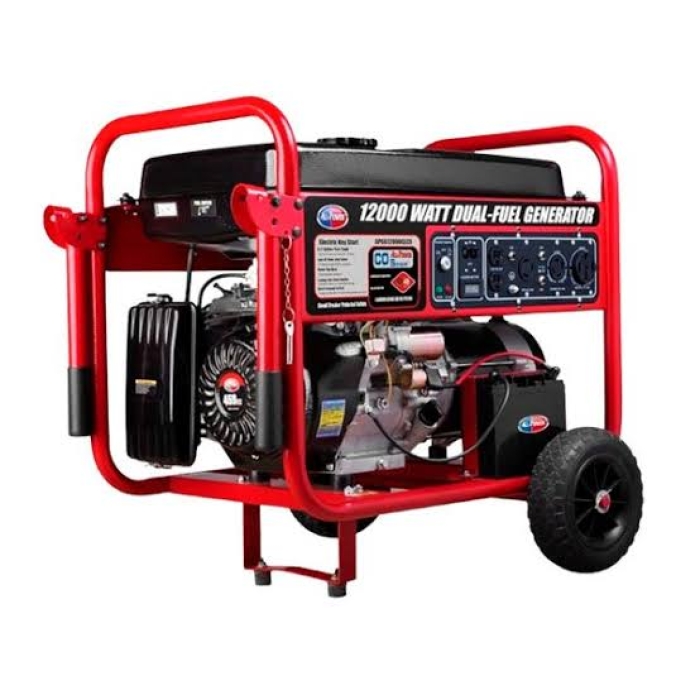 Generador All Power Portatil Apgg12000Glcs Dual Fuel Gasolina Propano 12000W