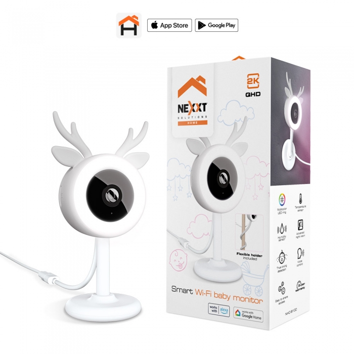 Nexxt Solutions Connectivity Indoor 2K baby cam