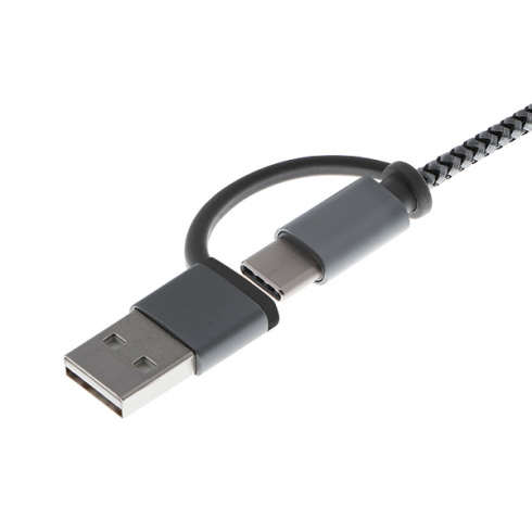 Xtech USB cable USB Type A or C Micro USB