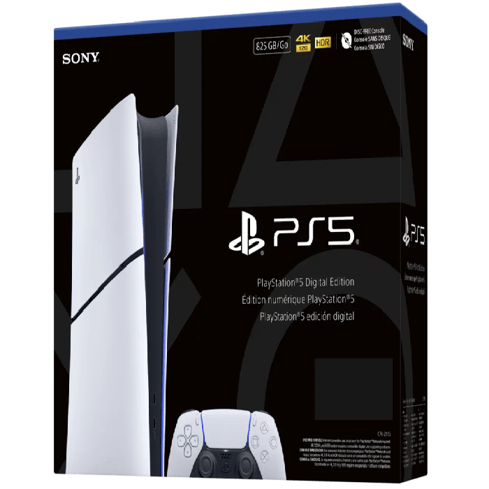 Consola De Juego Sony Ps5 Slim Hw 2115 Digital 825Gb 711719023760#