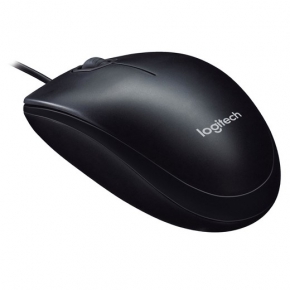 Logitech M100 Ratón diestro y zurdo óptico 3 botones cableado