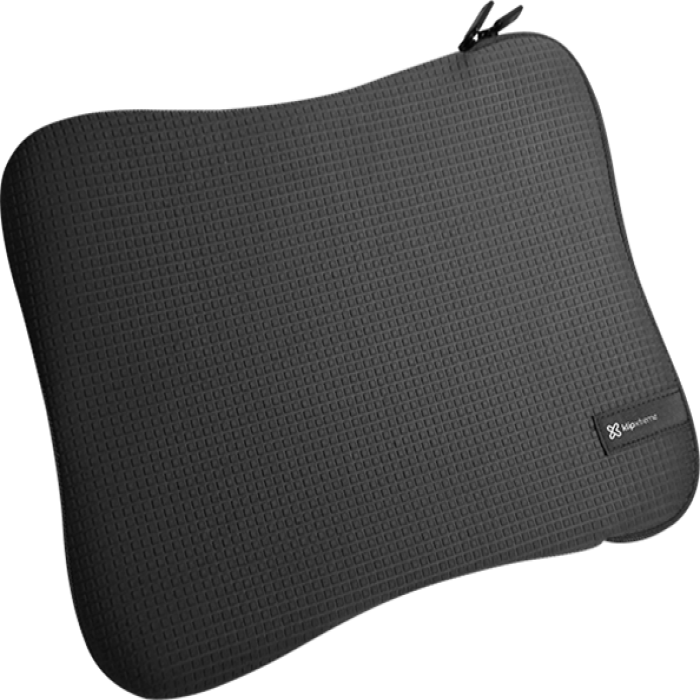 KlipX Texturized Laptop Sleeve KNS-310B up to 14.1" Black