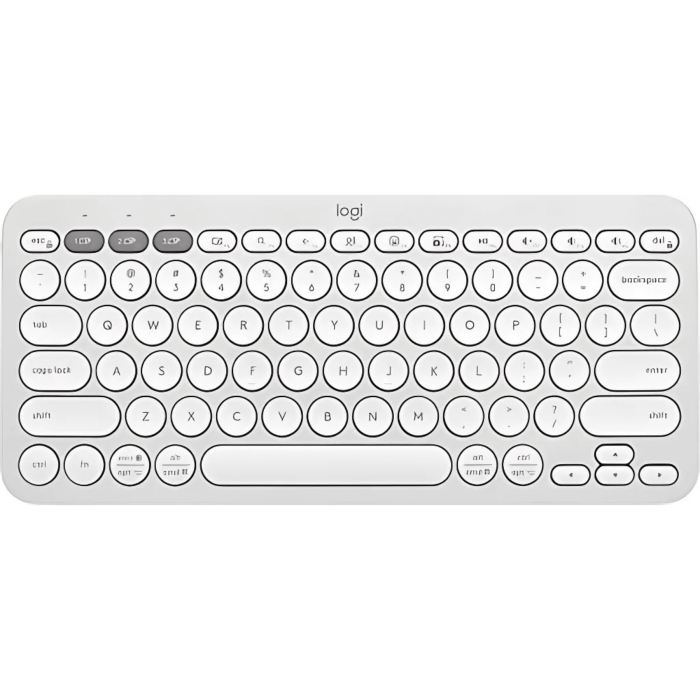 Logitech Keyboard Wireless White