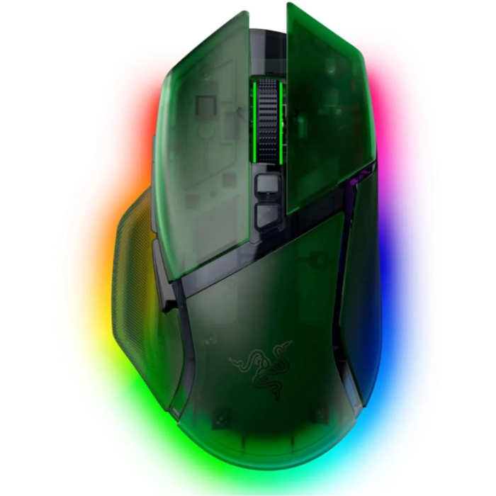 Razer Basilisk Mouse Wireless Phantom Green V3 Pro 35K Ergonomic