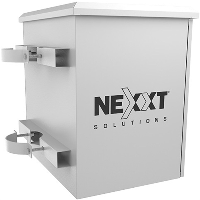 Nexxt Solutions Infrastructure Outdoor Pole Mount Cabinet SPCC steel Light