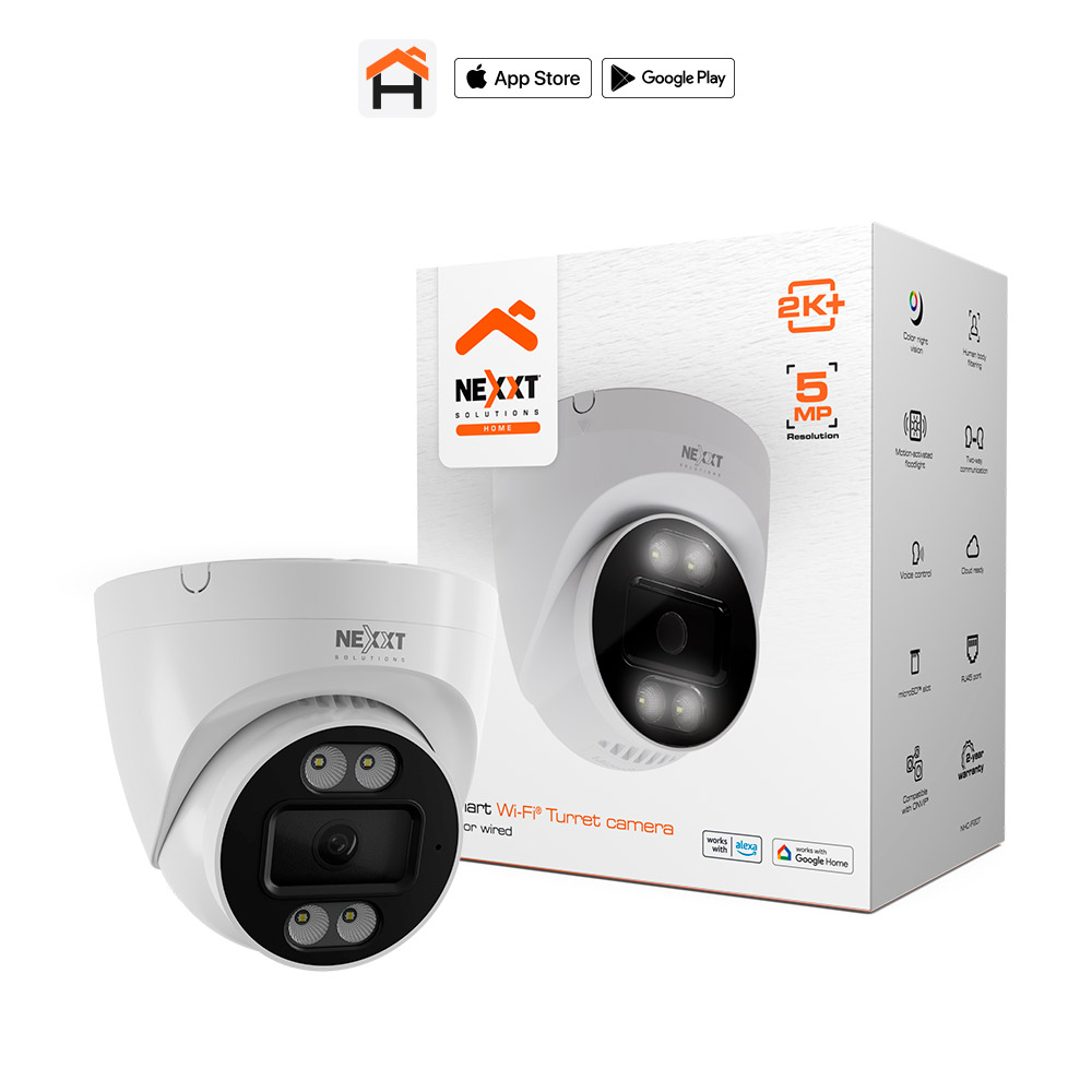 Nexxt Solutions Home Turret cam 2K RJ45