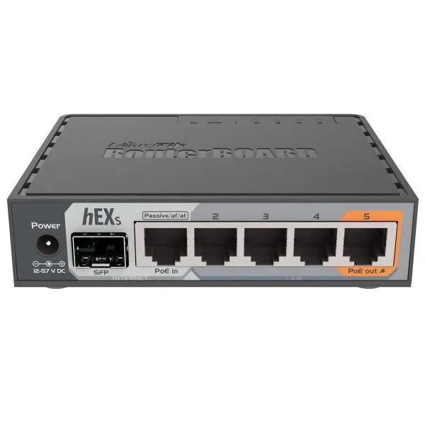 MikroTik RouterBOARD hEX S - router conmutador de 4 puertos