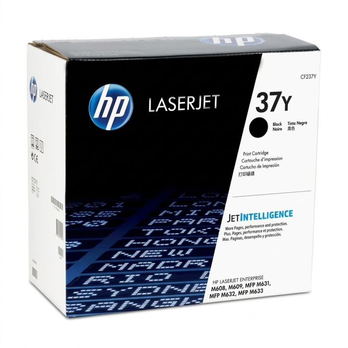 HP CF237YC Print cartridge Black on white