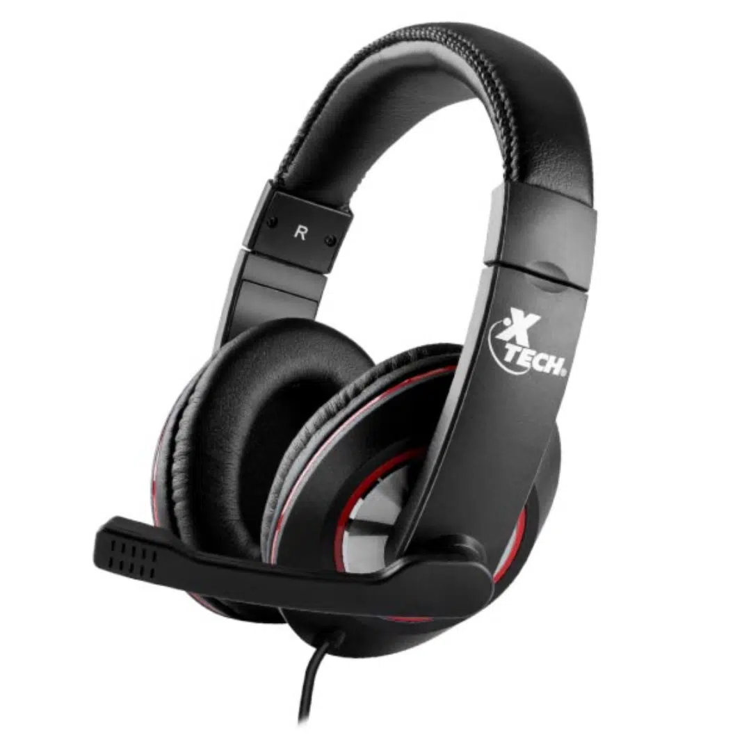 Xtech Headset Wired XTH-531 Kalamos Gaming Color: Black w Red