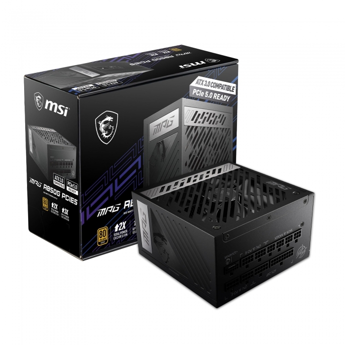 MSI MPG A850G PCIE5 Fuente de alimentación (interna) ATX12V /