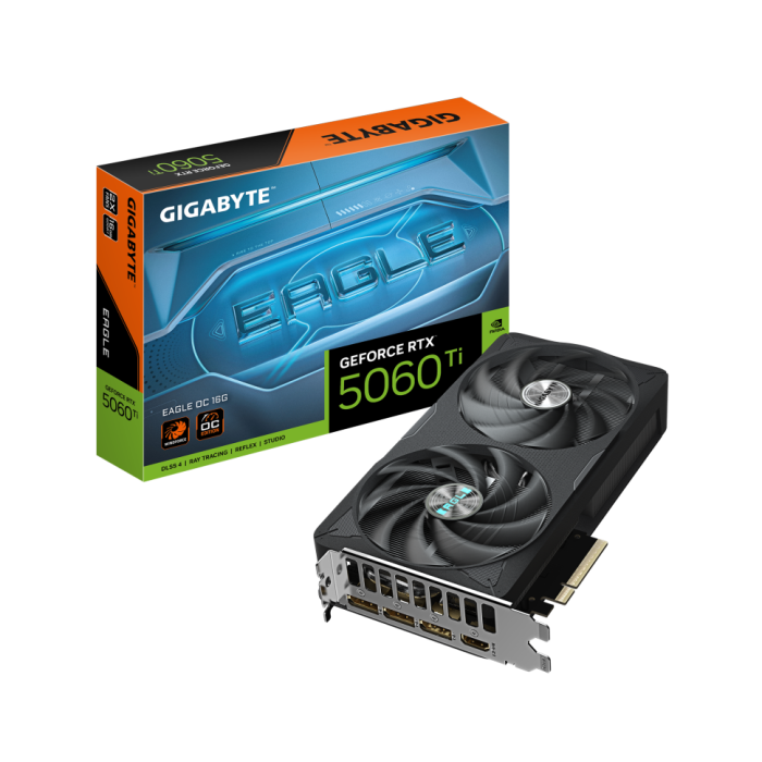 Gigabyte GV-N506TEAGLEMAX OC-16GD PCI Express 5.0 NVIDIA GeForce RTX 5060