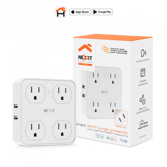 Nexxt Solutions Home Now with TypeC ports