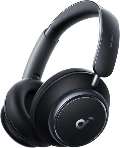 AUDIFONOS Soundcore Space Q45 Headphones con cancelación de ruido de larga duración NEGRO