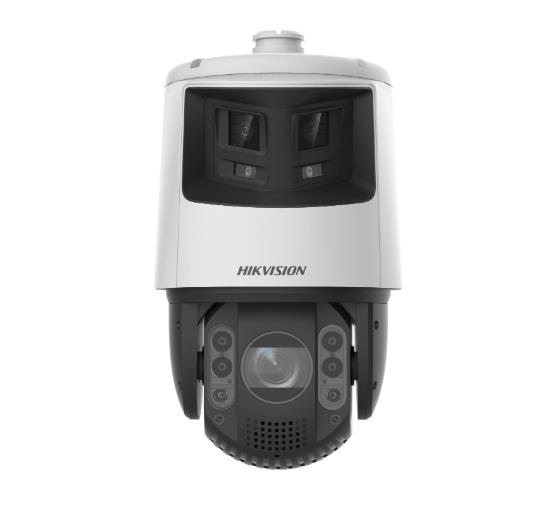 Cámara de Red PTZ TandemVu de 4 MP con Zoom 32x y Cobertura 360° DS-2SE7C432MWG-EB26F0 - Hikvision