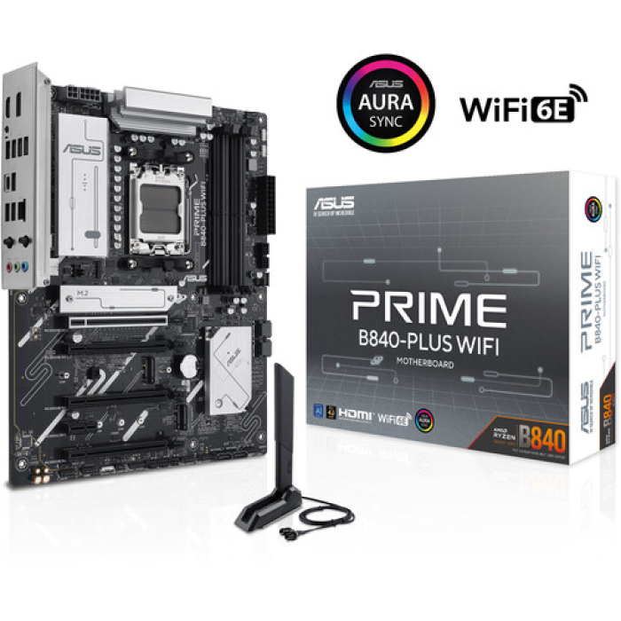 ASUS PRIME B840-PLUS WIFI Motherboard ATX Socket AM5 AMD B840