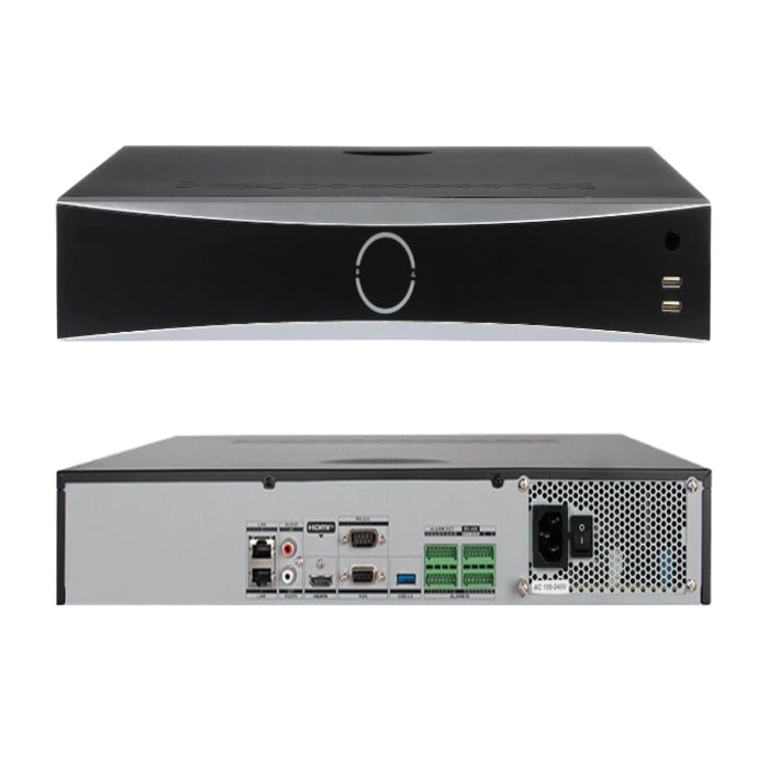 Hikvision Standalone NVR 32 Video Channels Networked 1U AcuSense DS-7732NXI-I4/S