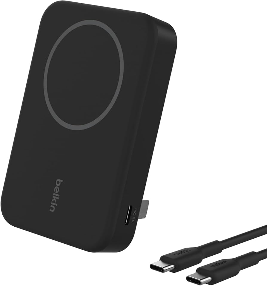 Belkin Qi2 Power bank 15 Watt Lithium Para Universal Black