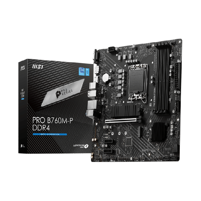 MSI 824142333341 Motherboard Micro ATX LGA1700 Socket Intel B760 para