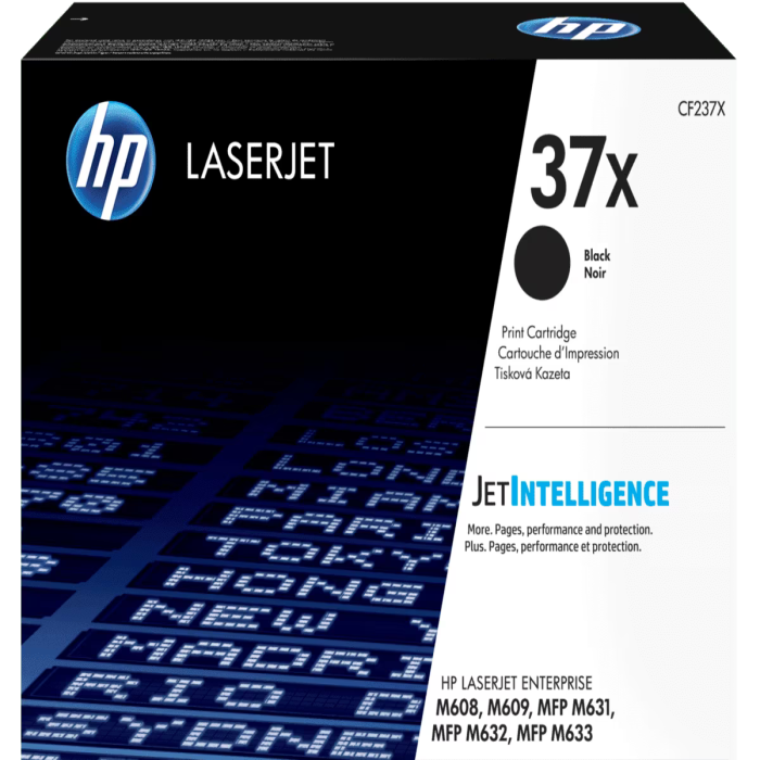 HP CF237YC Print cartridge Black on white