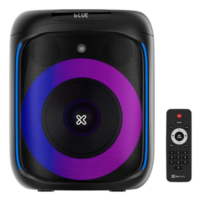 Klip Xtreme Speaker system Black KLS-655-2M Two wireless mic