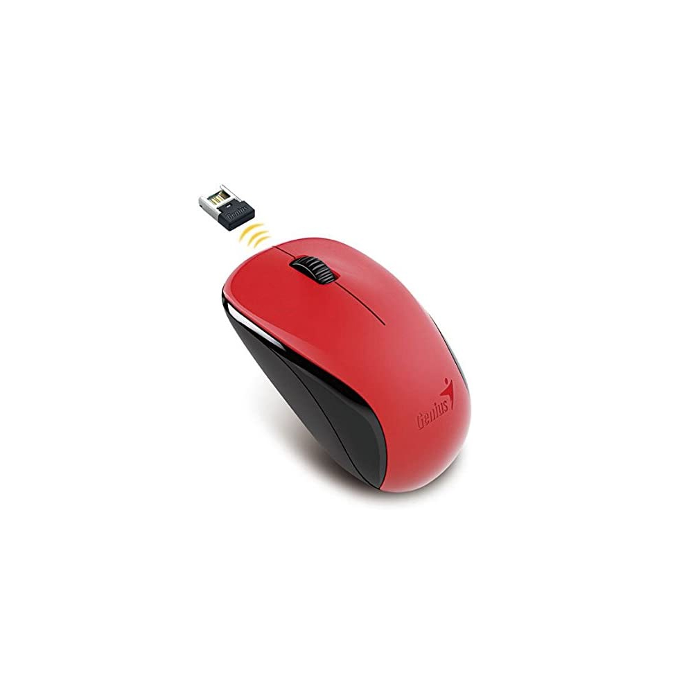 MOUSE WIRELESS GENIUS NX-7000 ROJO / BLUEEYE/ RF 2.4GHZ /