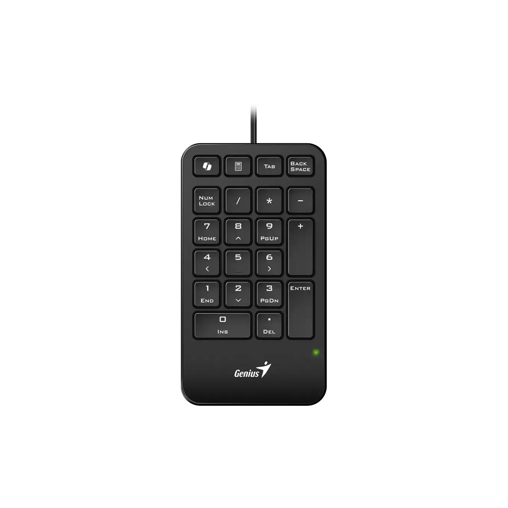 TECLADO GENIUS/NUMERICO NUMPAD 125 USB TIPO A /NEGRO /COPILOT /WIN