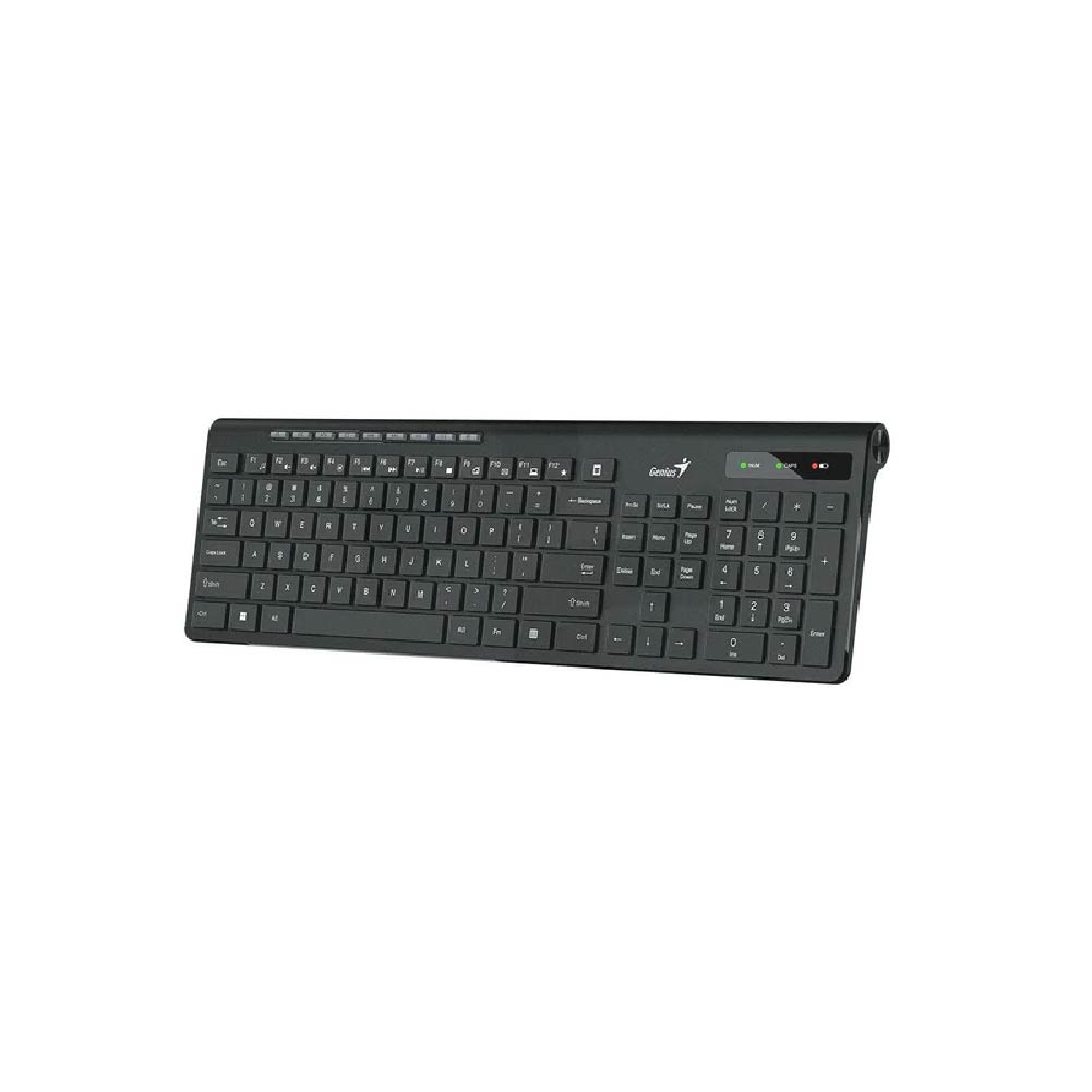 Teclado Wireless Genius Slim Star 7230 Negro Rf 2.4Ghz Teclas