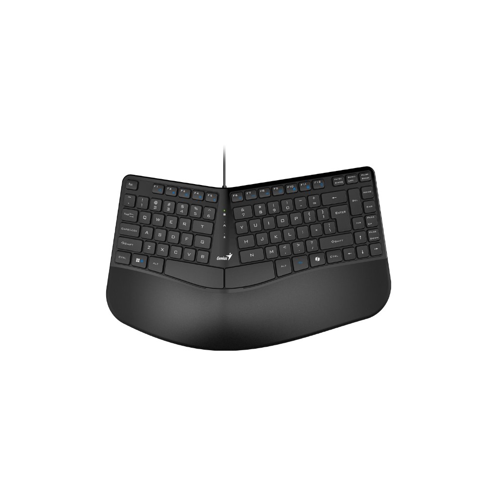 TECLADO GENIUS ERGO KB-700 NEGRO USB  TECLA COPILOT 