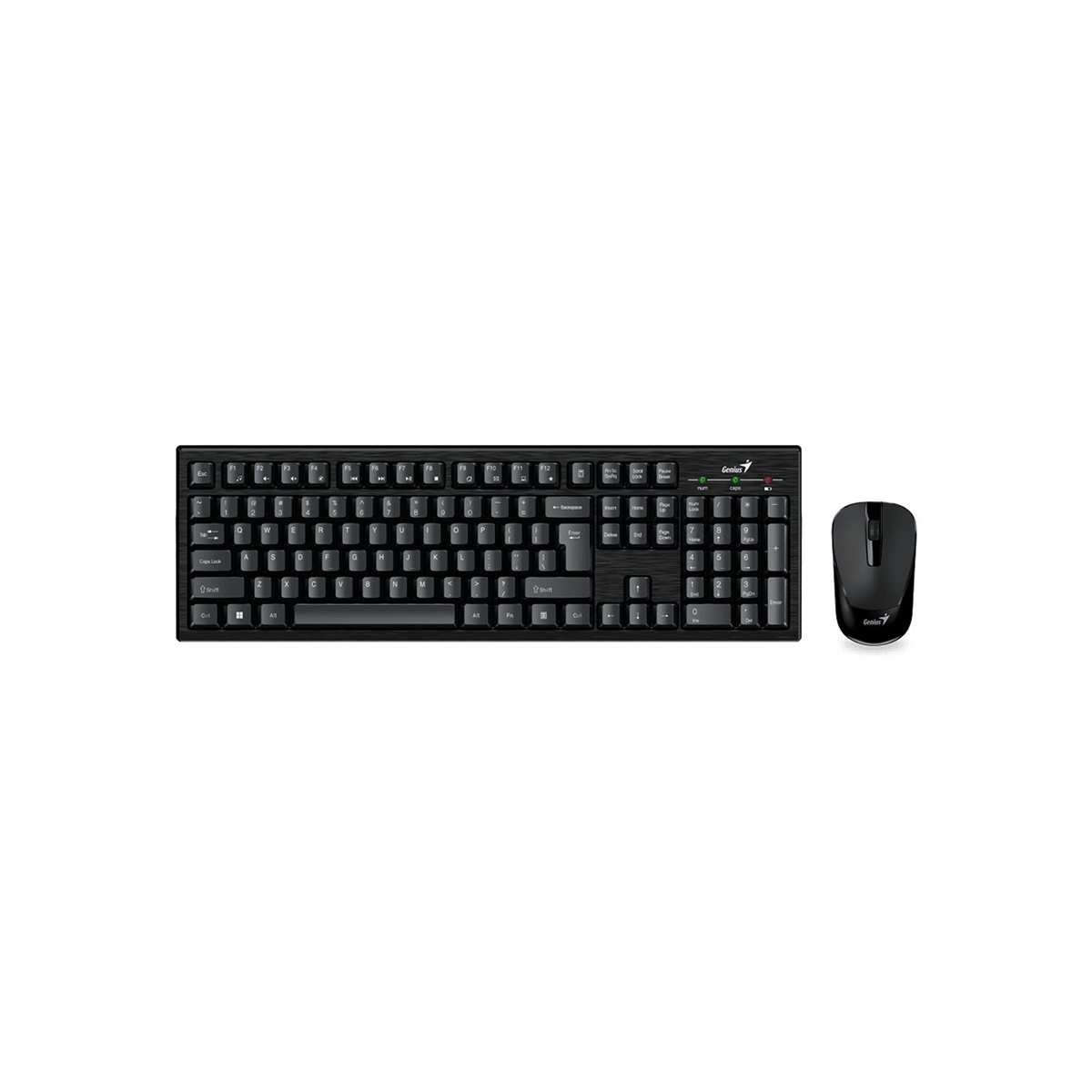 Combo Teclado Y Mouse Genius Km-8101 Wireless Negro Rf 2.4Ghz