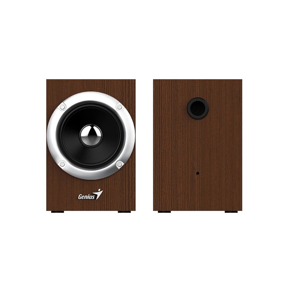 Parlante Genius Sp-Hf280 Madera 6W Control De Volumen Alimentacion USB 31730028400