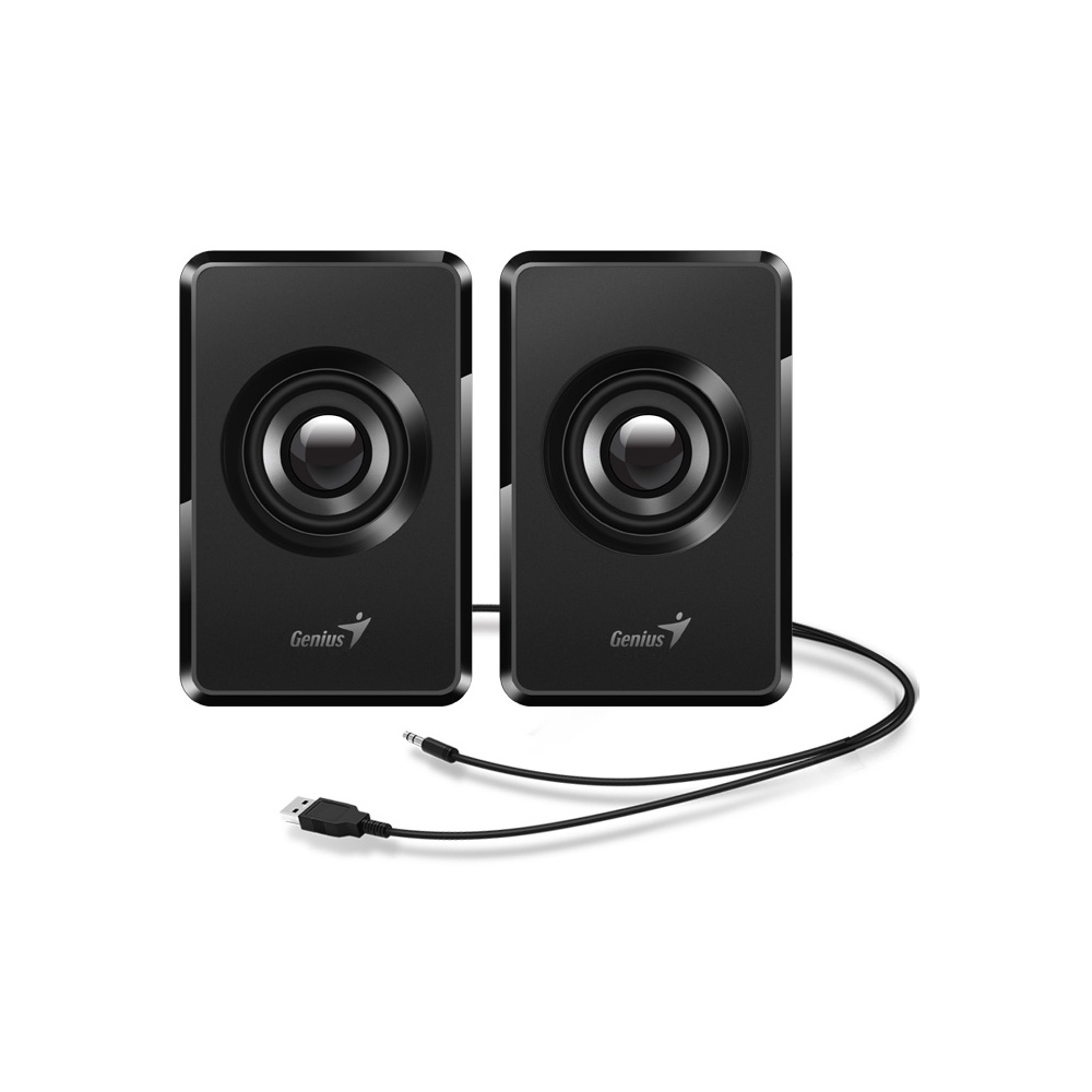 Parlante Genius Sp-U125 Negro 3W USB E. Audio 3.5Mm Conector