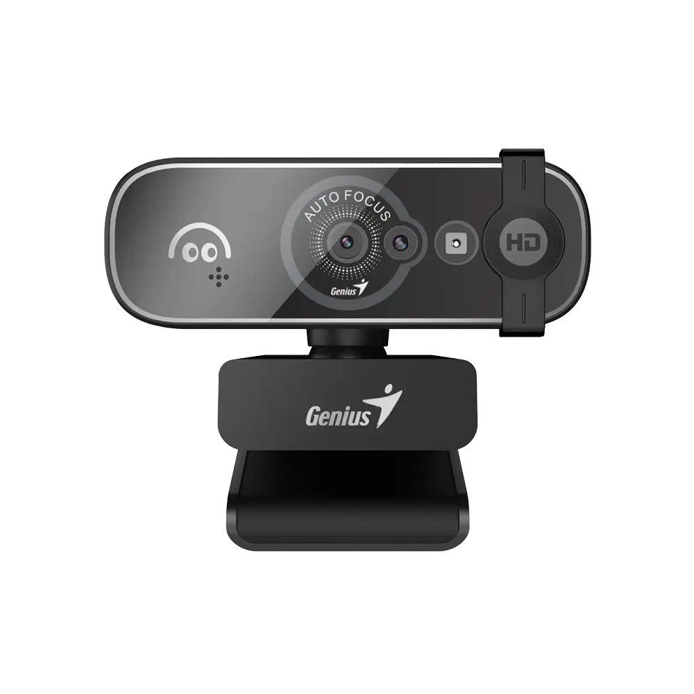 Camara Genius Facecam Open Reconocimiento Facial 5Mp Fhd 1080P USB-A