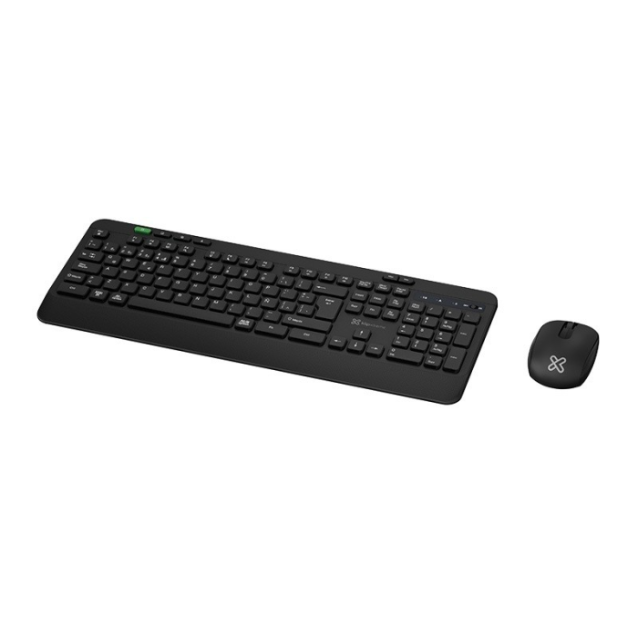 Klip Xtreme Keyboard and mouse set Spanish (Latin American) Wireless