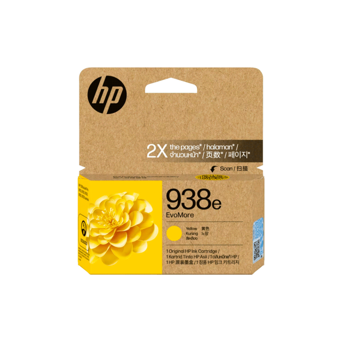 HP Ink cartridge Yellow 4S6Y1PL