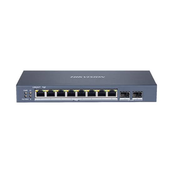 Switch Administrable PoE de 8 Puertos Gigabit DS-3E1510P-EI - Hikvision
