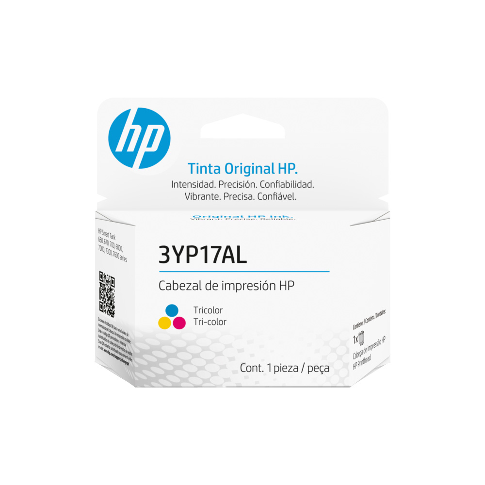 Cabezal Hpinc 3Yp17A Tricolor Smart Tank 720 750 790 30000
