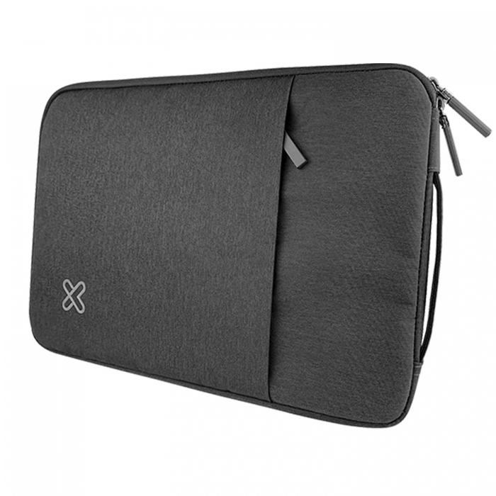 Klip Xtreme Notebook sleeve 15.6" Polyester Gray with Pocket