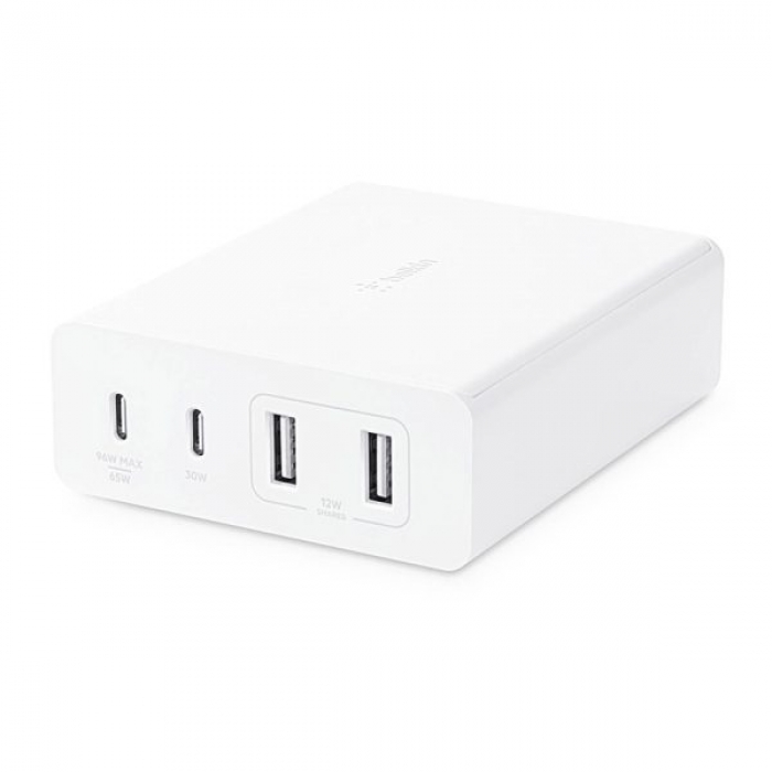 Belkin Adaptador de corriente tecnología GaN 108 vatios Fast Charge,