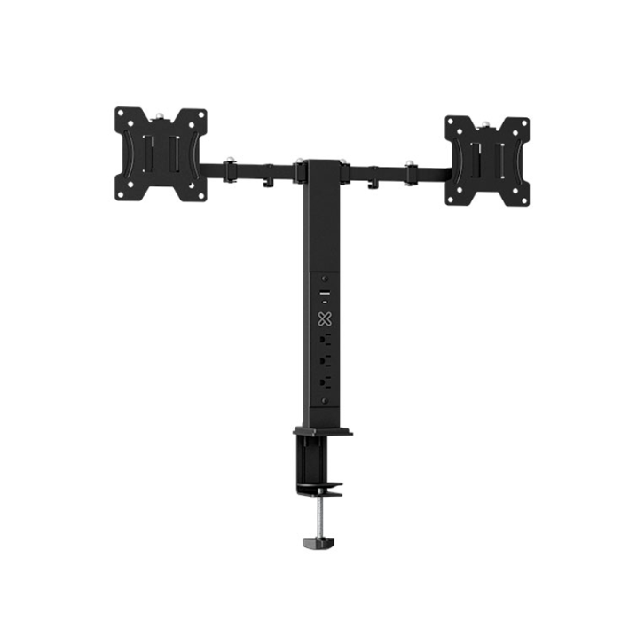 Klip Xtreme Desktop to monitor mounting kit With power strip