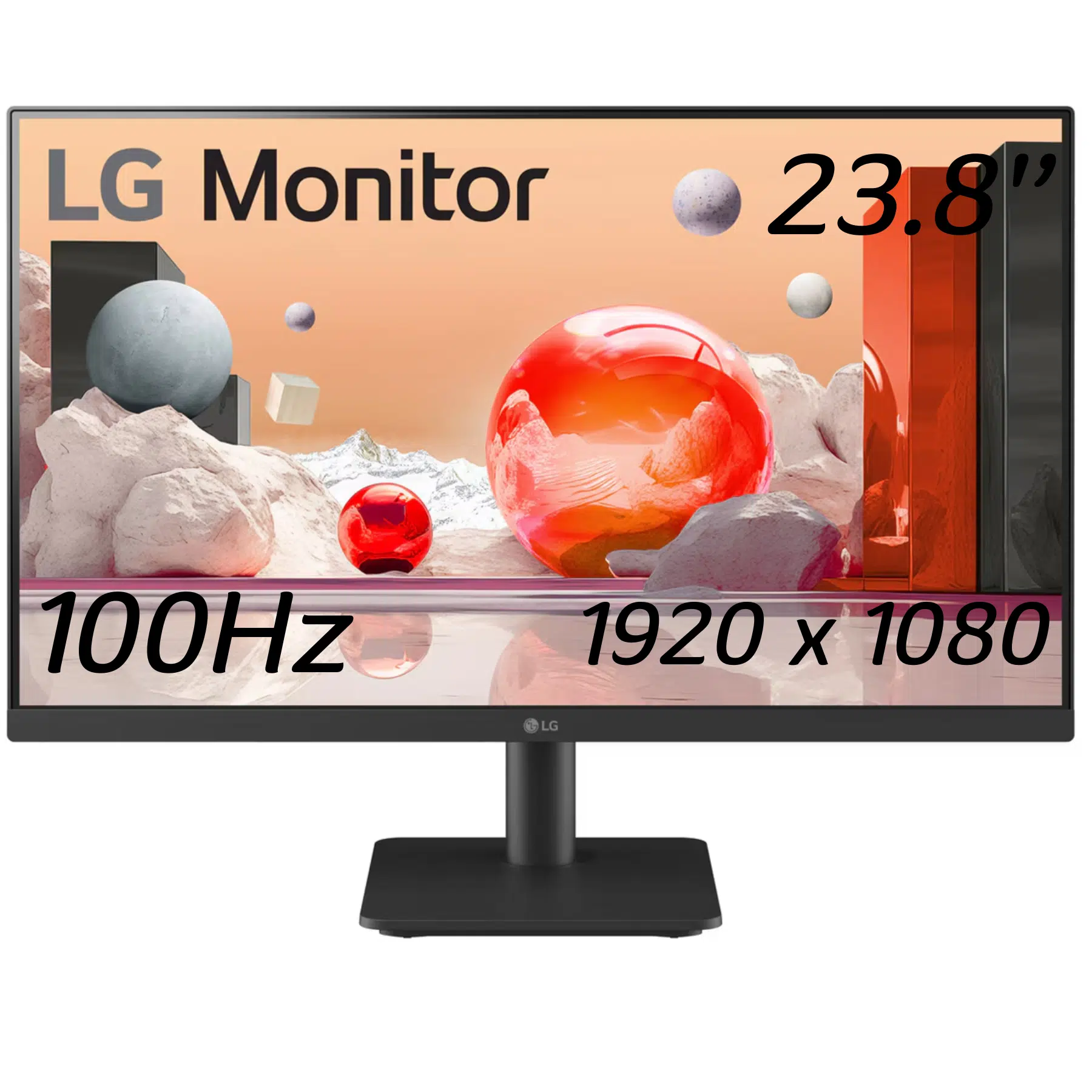 LG 24MS500-B 23.8" 1920 x 1080 IPS HDMI 100Hz