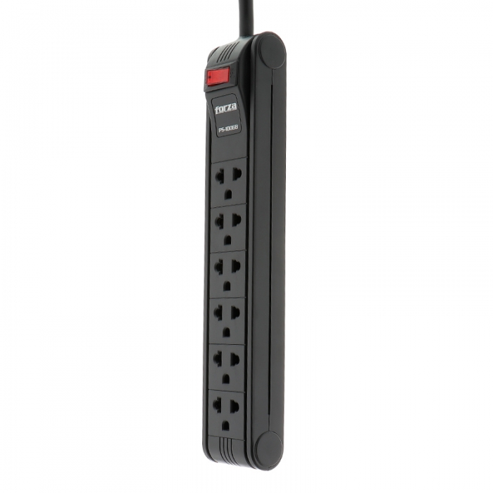 Forza Power strip 6 Tomas de Corriente Univ NEMA 10ft