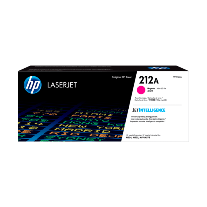 HP 212A Magenta original LaserJet cartucho de tóner (W2123A) para