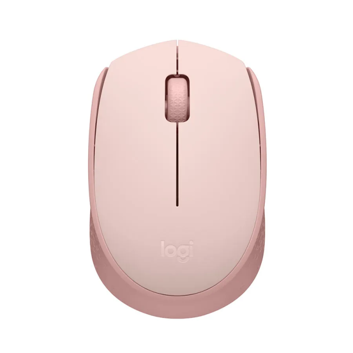 Logitech M170 Wireless Mouse, Ambidextrous, Rose Ratón diestro y zurdo
