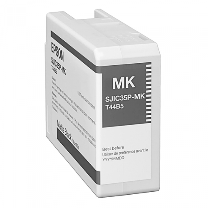 Epson SJIC35P-MK Negro mate original cartucho de tinta para ColorWorks