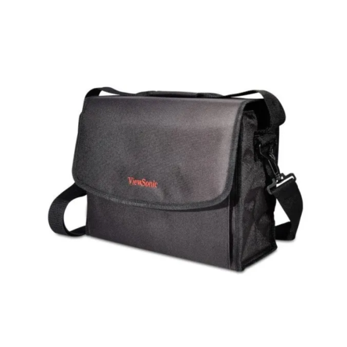 ViewSonic Estuche portátil para proyector líneas finas negro mate para