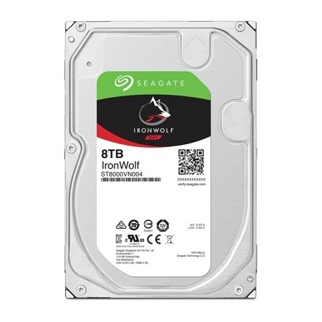 Seagate IronWolf ST8000VN004 Disco duro 8 TB interno 3.5" SATA